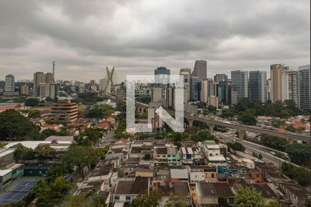 Varanda - Vista de apartamento para alugar com 1 quarto, 42m² em Vila Cordeiro, São Paulo