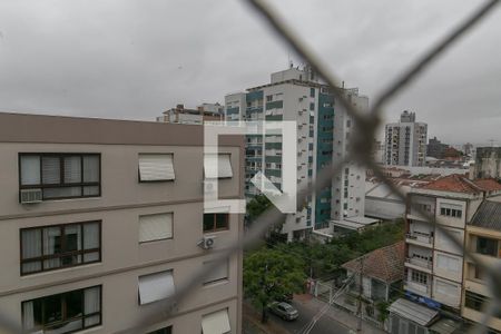 Vista da Sala de apartamento para alugar com 3 quartos, 106m² em Farroupilha, Porto Alegre
