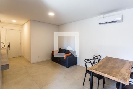 Sala/Cozinha/Área de Serviço de apartamento para alugar com 1 quarto, 43m² em Santo Agostinho, Belo Horizonte