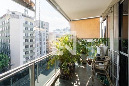 Varanda da Sala de apartamento à venda com 2 quartos, 92m² em Tijuca, Rio de Janeiro