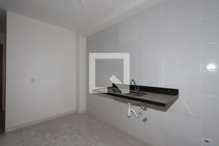 Cozinha/Lavanderia de kitnet/studio à venda com 1 quarto, 32m² em Quinta da Paineira, São Paulo
