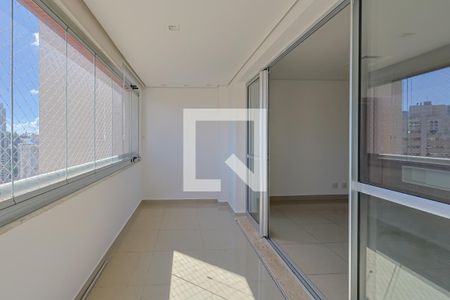 Varanda da Sala de apartamento para alugar com 3 quartos, 103m² em Vale do Sereno, Nova Lima