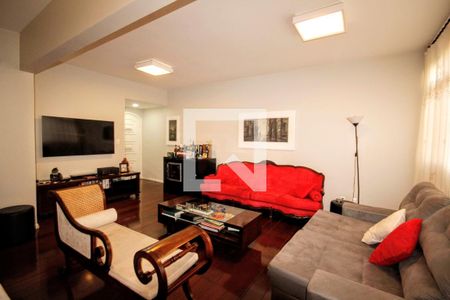 sala de apartamento à venda com 4 quartos, 136m² em Lourdes, Belo Horizonte