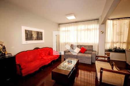 sala de apartamento à venda com 4 quartos, 136m² em Lourdes, Belo Horizonte
