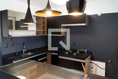 Cozinha de apartamento para alugar com 2 quartos, 69m² em Vila Andrade, São Paulo