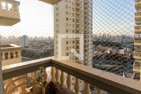 Varanda da Sala de apartamento à venda com 3 quartos, 76m² em Vila Regente Feijó, São Paulo