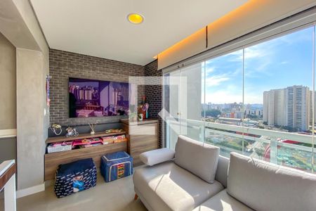 Varanda Integrada de apartamento para alugar com 1 quarto, 42m² em Centro, São Bernardo do Campo
