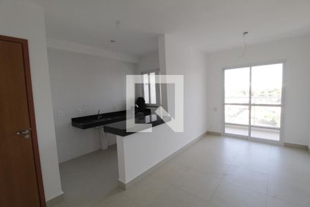 Sala de apartamento para alugar com 2 quartos, 59m² em Aclimação, Uberlândia