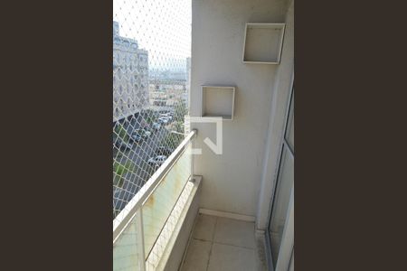 Varanda da Sala de apartamento à venda com 2 quartos, 50m² em Taquara, Rio de Janeiro