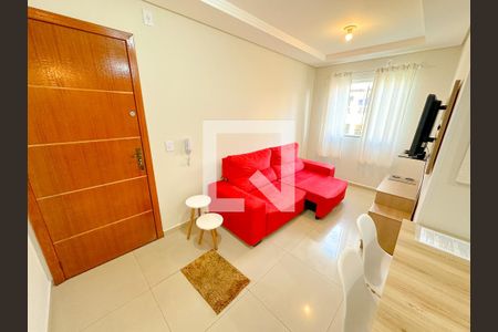 Sala de TV de apartamento para alugar com 2 quartos, 85m² em Ingleses do Rio Vermelho, Florianópolis