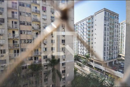 Vista da Sala de apartamento à venda com 2 quartos, 48m² em São Cristóvão, Rio de Janeiro