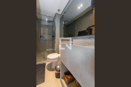Banheiro Social de apartamento à venda com 1 quarto, 69m² em Cidade Monções, São Paulo