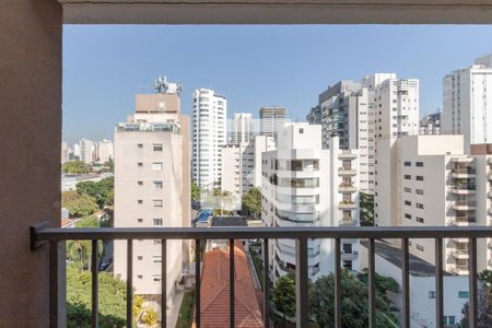 Varanda de apartamento para alugar com 1 quarto, 25m² em Campo Belo, São Paulo