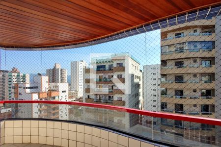 Sacada de apartamento para alugar com 1 quarto, 60m² em Vila Tupi, Praia Grande