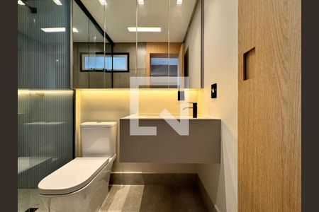Banheiro  de apartamento para alugar com 1 quarto, 44m² em Centro, Santo André
