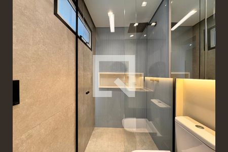 Banheiro  de apartamento para alugar com 1 quarto, 44m² em Centro, Santo André