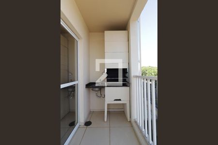 Varanda Gourmet  de apartamento para alugar com 2 quartos, 68m² em Residencial Florida, Ribeirão Preto