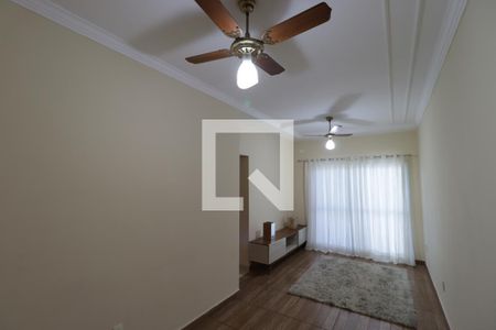 Sala de apartamento para alugar com 2 quartos, 68m² em Residencial Florida, Ribeirão Preto