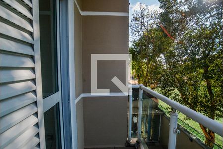 Sacada de apartamento à venda com 3 quartos, 77m² em Vila Camilópolis, Santo André