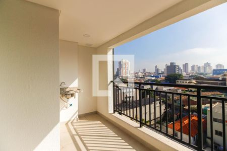 Varanda Sala de apartamento à venda com 2 quartos, 42m² em Vila Esperança, São Paulo