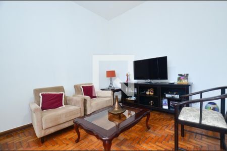 Sala de estar de apartamento à venda com 3 quartos, 118m² em Santa Efigênia, Belo Horizonte
