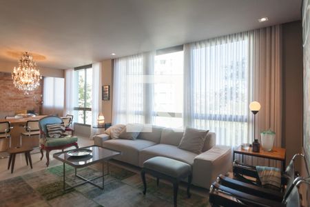 Salas de apartamento à venda com 3 quartos, 282m² em Vale dos Cristais, Nova Lima