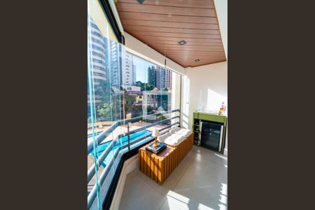 Sacada da Sala de apartamento à venda com 3 quartos, 128m² em Vila Mascote, São Paulo