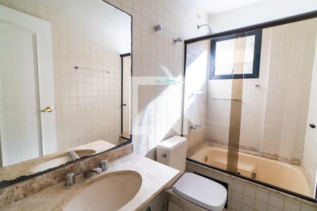 Banheiro da Suíte 1 de apartamento à venda com 3 quartos, 128m² em Vila Mascote, São Paulo