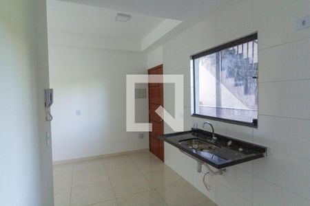 Cozinha e Área de Serviço de apartamento para alugar com 2 quartos, 40m² em Vila Carlos de Campos, São Paulo