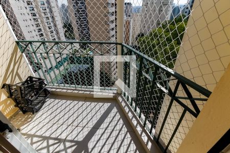 Varanda da Sala de apartamento para alugar com 2 quartos, 125m² em Vila Suzana, São Paulo