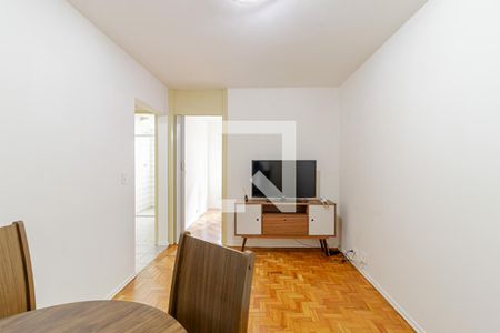 Sala de apartamento à venda com 1 quarto, 42m² em Paraíso, São Paulo