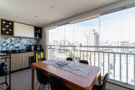 Varanda Gourmet de apartamento à venda com 2 quartos, 81m² em Chora Menino, São Paulo
