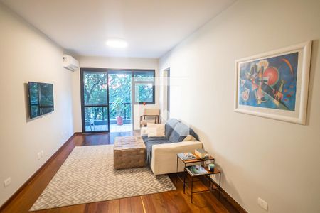 Sala de apartamento para alugar com 3 quartos, 112m² em Botafogo, Rio de Janeiro