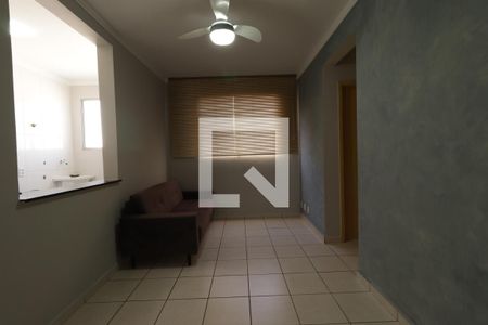 Sala de apartamento para alugar com 2 quartos, 45m² em Parque dos Lagos, Ribeirão Preto