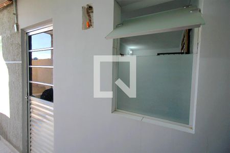 Fachada interna de kitnet/studio para alugar com 1 quarto, 20m² em Santa Efigênia, Belo Horizonte