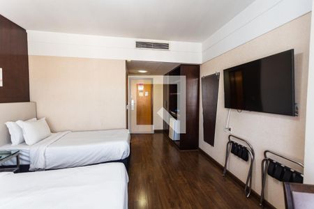 Quarto de apartamento à venda com 1 quarto, 57m² em Lourdes, Belo Horizonte