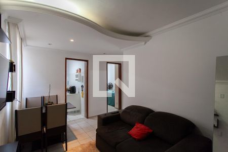 Sala de apartamento à venda com 2 quartos, 53m² em Castelo, Belo Horizonte