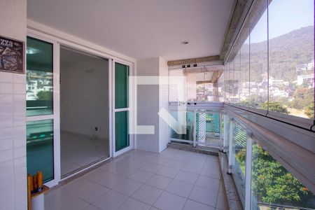 Varanda da Sala de apartamento para alugar com 2 quartos, 89m² em Charitas, Niterói