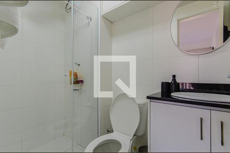 Banheiro do Quarto Suíte de apartamento à venda com 1 quarto, 32m² em Vila Mariana, São Paulo