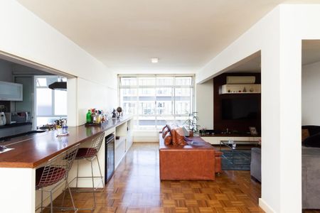 Sala de apartamento para alugar com 1 quarto, 110m² em Itaim Bibi, São Paulo