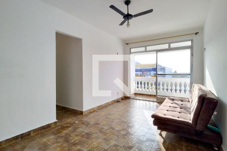Sala de apartamento para alugar com 2 quartos, 70m² em Tupi, Praia Grande