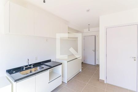 Cozinha de kitnet/studio para alugar com 1 quarto, 31m² em Santo Amaro, São Paulo