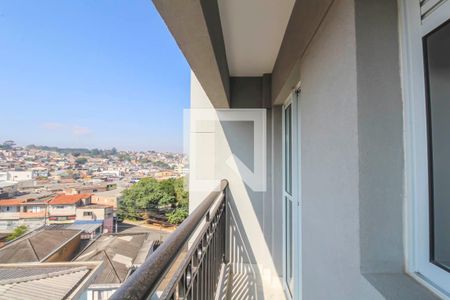 Varanda da sala  de apartamento para alugar com 1 quarto, 30m² em Jardim Angela (zona Leste), São Paulo