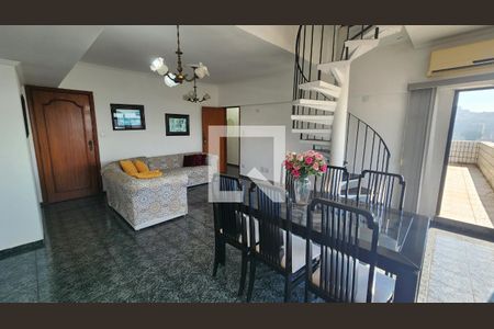Sala de apartamento para alugar com 4 quartos, 285m² em Vila Belmiro, Santos