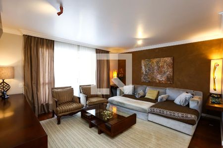 Sala de apartamento para alugar com 3 quartos, 157m² em Real Parque, São Paulo