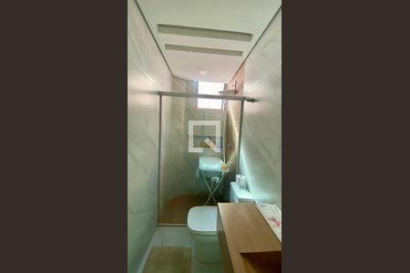 Banheiro Social de apartamento à venda com 3 quartos, 141m² em Luxemburgo, Belo Horizonte