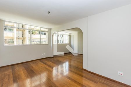 Sala 1 de apartamento à venda com 4 quartos, 150m² em Lourdes, Belo Horizonte