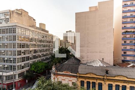 Suíte - Quarto 1 - Vista de apartamento para alugar com 1 quarto, 36m² em República, São Paulo