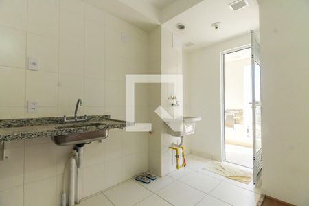 Cozinha e Área de Serviço de apartamento para alugar com 1 quarto, 39m² em Vila Centenário, São Paulo