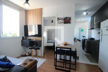 Sala de apartamento à venda com 2 quartos, 36m² em Paraisópolis, São Paulo